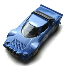 LANCIA STRATOS, Monte-Carlo 1979 Blue made in France by SOLIDO, scale 1/43