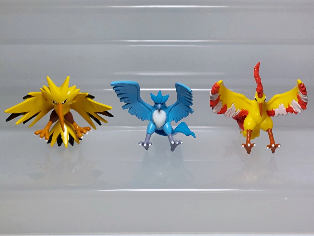 Bird Zapdos Articuno Moltres Figures, Pokemon Figure Moltres