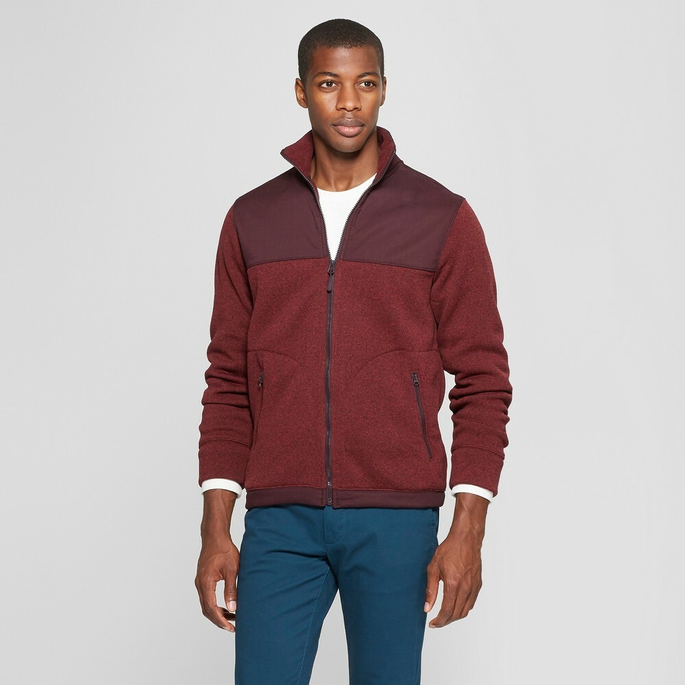 Men's Standard Fleece Outerwear Jacket - Waterproof, Windproof, Sherpa Lined For Hunting & Cold Weather