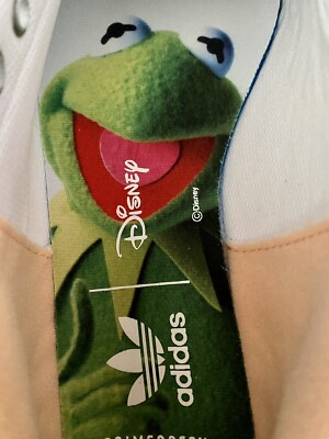 adidas★¨̮STANSMITH×Disney✨カーミットコラボ❤️ྀི23.0cm Size 9 - adidas Disney x Stan Smith Miss Piggy & Kermit for