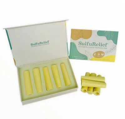 Sulfur Bars - Azufre En Barra - Sulphur Rods - Barritas De Azufre - SulfuRelief