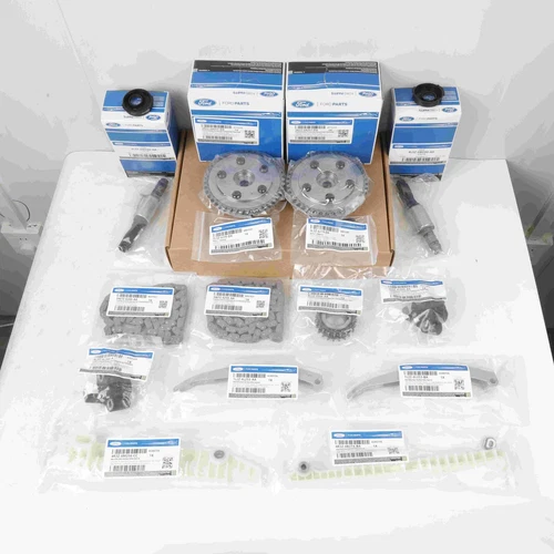 OEM Timing Chain Kit Cam Phaser VCT Selenoid For 05-10 Ford 4.6L TRITON 3-Valve