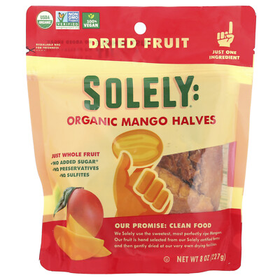 Organic Mango Halves, 8 oz (227 g)