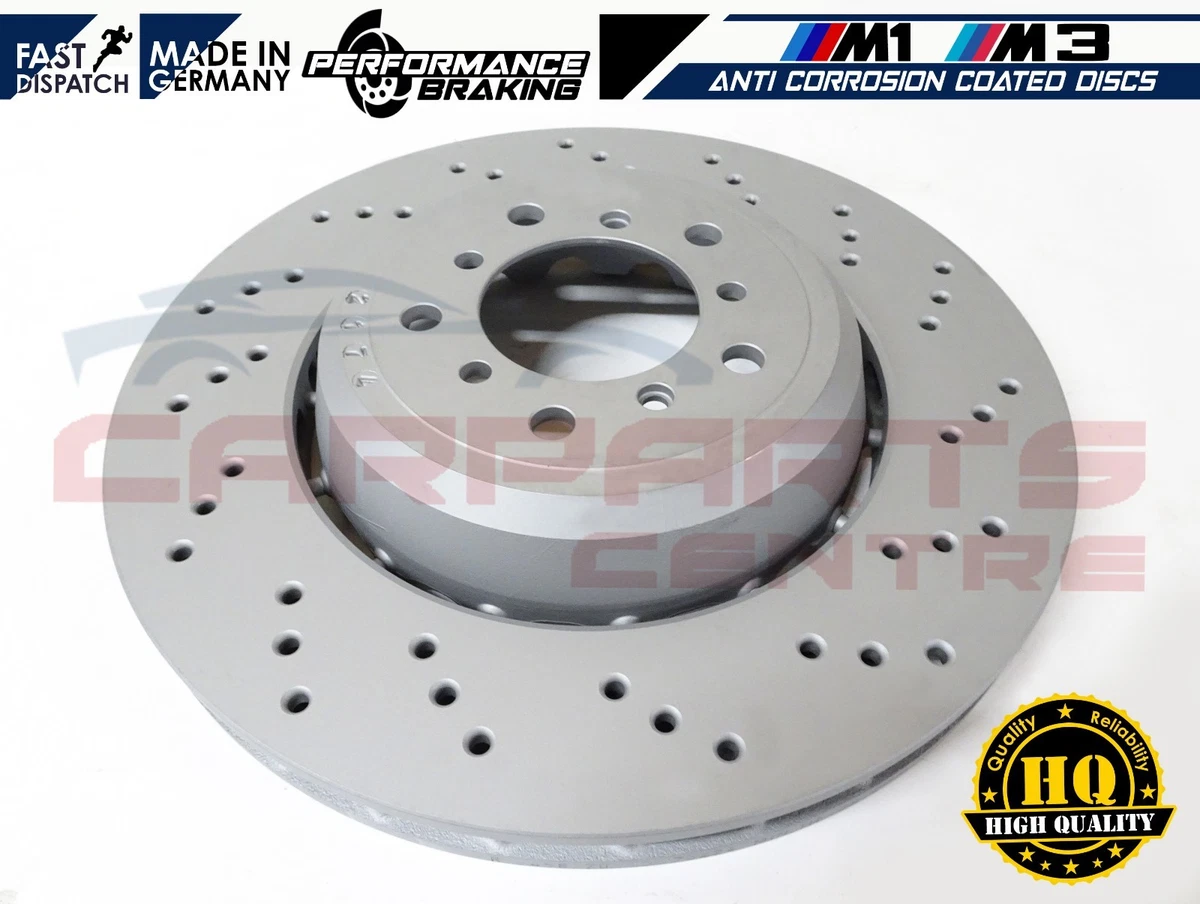 FOR BMW E82 1M COUPE E90 E92 E93 M3 FRONT BRAKE DISCS 34112283801 