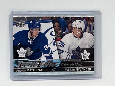 Toronto Maple Leafs - Matthews/Nylander - 16/17 UD Series 1 - Checklist - #250