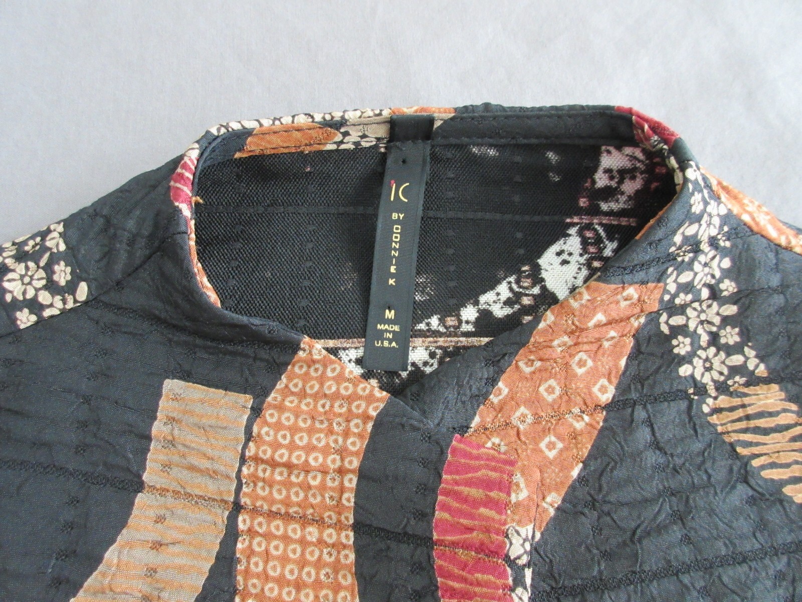 IC COLLECTION artsy polyester patterned asymmetri… - image 10