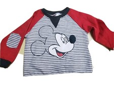 Disney Baby "Mickey Mouse" Crew Neck Pullover Sweatshirt sizes 18,24m GC2