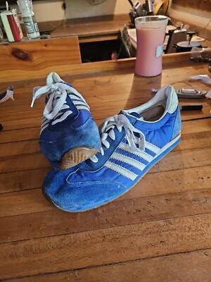 adidas gazelle silver green womens Vintage Adidas Sneakers US 10  dla dushy