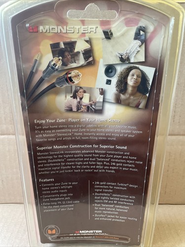 Monster Stereo Link For Microsoft Zune 7ft. - Picture 2 of 2