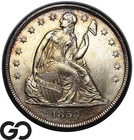 1859-O Seated Liberty Dollar, Nice Mint Luster, Choice BU++, Scarce This Nice!