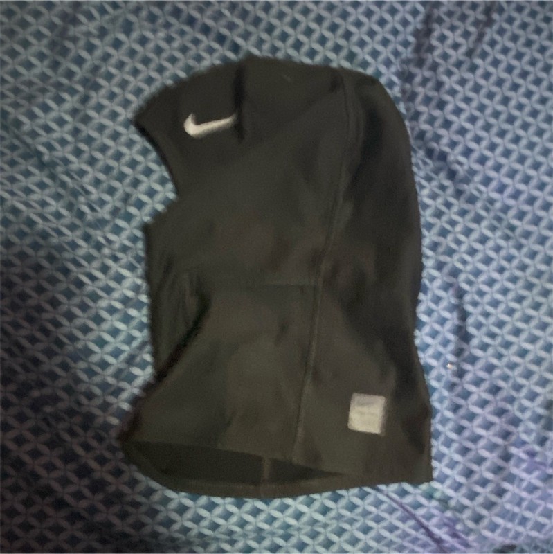 Nike Pro Black Dri-FIT Balaclava Face Mask Hood One Size Logo