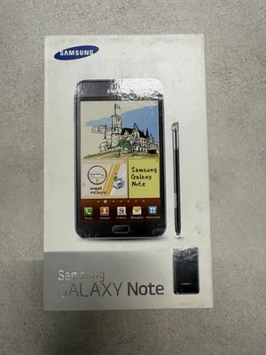 Samsung Galaxy Note GT-N7000 - 16GB - Carbon Blue - Unlocked - UK Version - NEW - Image 1 of 4