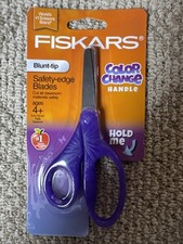 NEW - FISKARS COLOR CHANGING BLUNT TIP 5 SAFE...