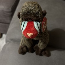 Ty Beanie Baby Cheeks the Baboon New/tagged