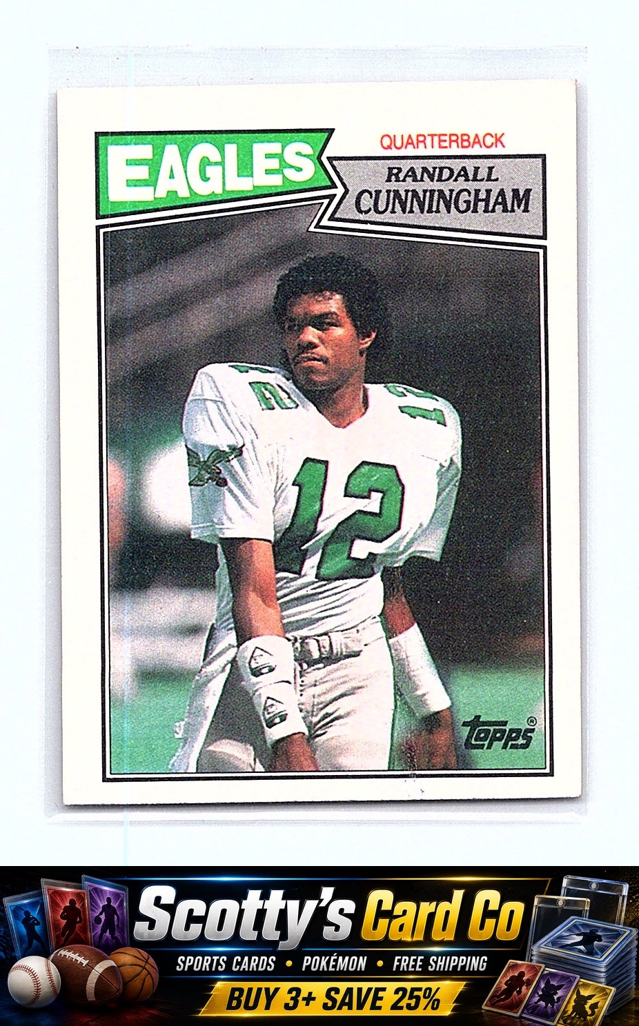 Randall Cunningham 1987 Topps #296 RC Philadelphia Eagles