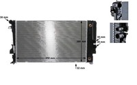 Mahle Cr 1173 000S KüHler, MotorküHlung FüR MERCEDES-BENZ