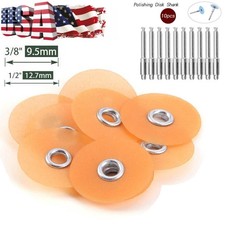 Dental Flex Composite finishing polishing disc soft type Fine 12.7 mm /9.5mm