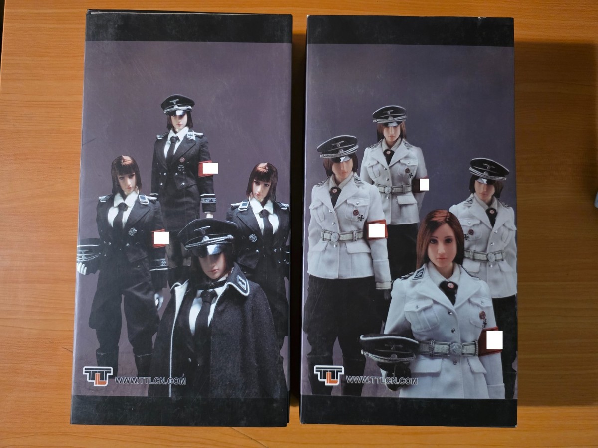 TTL Toys 1/6 German Female SS Officer 2.0 A & B Figures NEW IN BOX