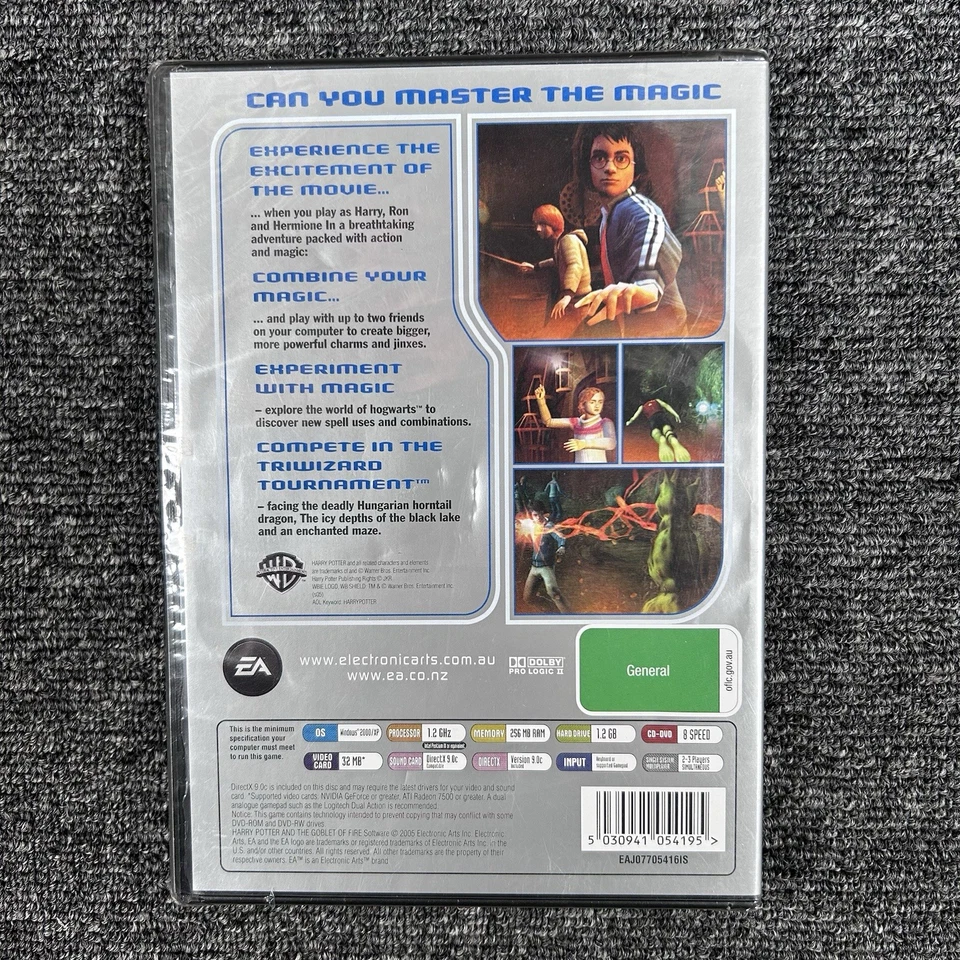 Sealed Harry Potter and the Goblet of Fire PC CD-ROM Classics Edition EA Games - Image 2 of 4
