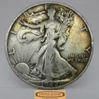 1942-S Walking Liberty Half Dollar, 90% Silver - #C59140NQ