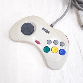 Sega Saturn Console bundle with 2 controllers 3 games &memory Japan White NTSC-J