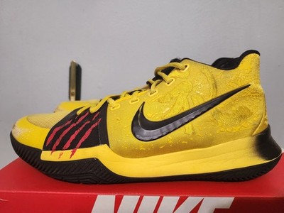Nike Kyrie 3 Mamba Mentality Bruce Lee AJ1672-700 PRE-OWNED AUTHENTIC size 11