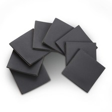 Premium Self-Adhesive Foam Padding Sheet, 4" x 4" x 1/4" 8PCS Neoprene Rubber...