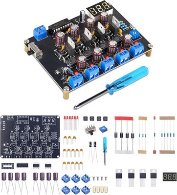 Adjustable Power Supply Kit, 1.5V-12V Output, for DIY Electronics Projects