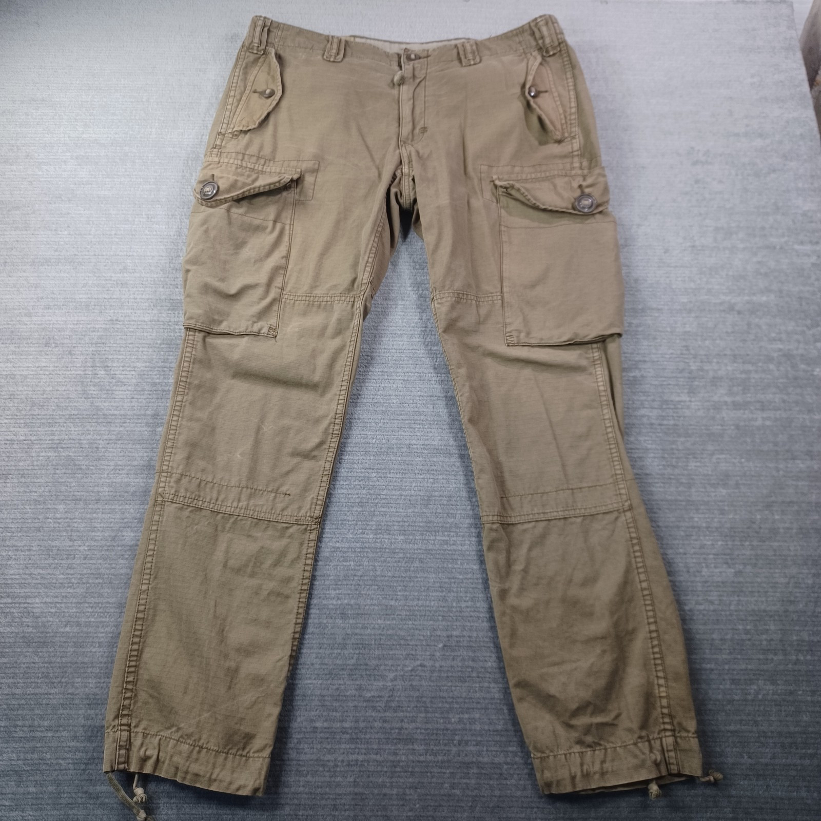 Polo Ralph Lauren Cargo Pants 35x32 Utility Trousers Paratrooper Army Military