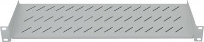 Fachboden Intellinet 1HE 483x150mm bis 25kg Frontm. grau