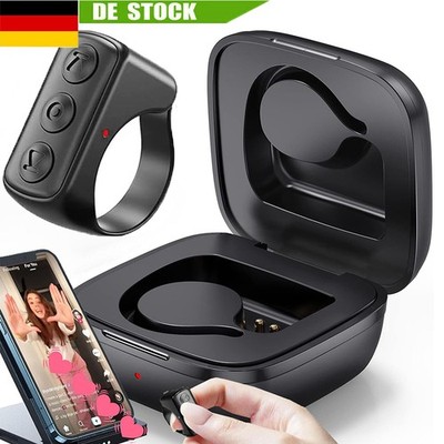 Für TikTok Ring Fingers pitze Selfie Handy Bluetooth-Fernbedienung Page Turner
