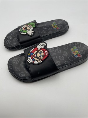 Nintendo Super Mario Slides/Sandals ADULT Size 11 M