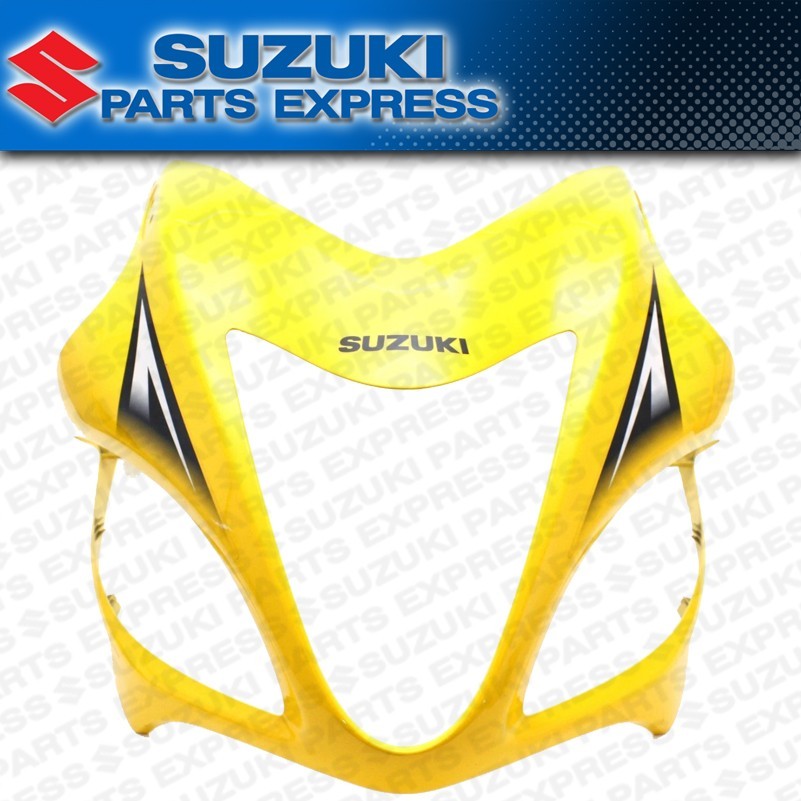 NEW 2013 SUZUKI HAYABUSA GSX1300R OEM YELLOW UPPER NOSE FAIRING