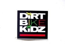 Dirt Bike Kidz Sticker Logo Motocross Square Vinyl Decal Multicolor 3x3 In New Dirt Bike Kidz Sticker Logo Motocross Square Vinyl Decal Multicolor 3x3 In New