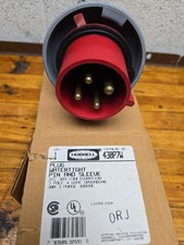 Hubbell 430P7W 30A 480V 3 Phase Plug 