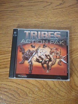Tribes Action Pak Starsiege Vintage PC CD-ROM Game Dyanmix WIN 95/98/NT Used