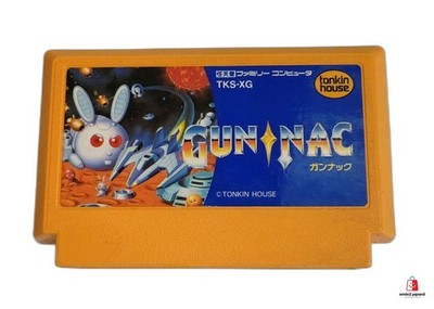 Tonkin House Gun Nac (Gunnac) Famicom NES Tested Japan Used
