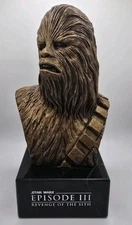 Star Wars Episode 3 Revenge of the Sith Chewbacca Bust Statue ILM Crew Gift RARE