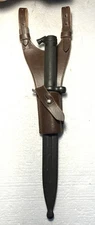 SWEDISH MODEL 1896 BAYONET WITH SCABBARD AND FROG