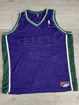 Vintage Nike Milwaukee Bucks Ray Allen #34 NBA Jersey Size 2XL Sewn 