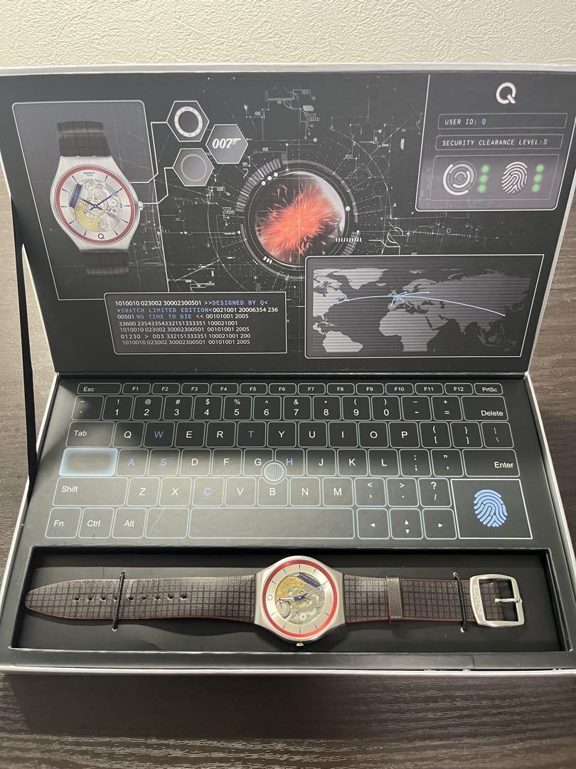 Swatch x 007 Q Collaboration Watch No Time To Die Limited jp