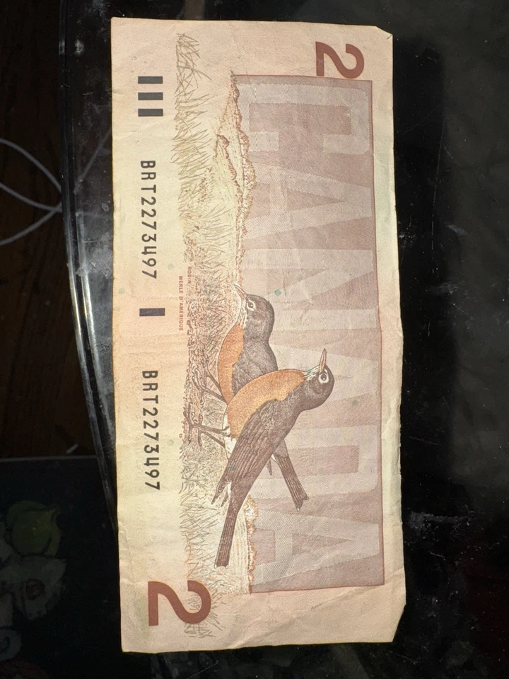 1986 Canadian Two Dollar Bank Note * 1986 Ottawa $2 Canada Bill - Image 3 of 4