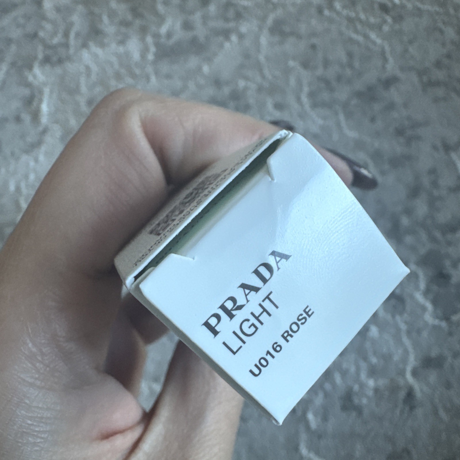 Prada Beauty Prada Light Glowing Lip Oil Stick, U016 Rose | NEW Authentic