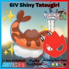 ✨ Shiny Alpha Tatsugiri Curly 6IV + EVs ✨ Pokemon Legends ZA 🚀 Fast 🚀