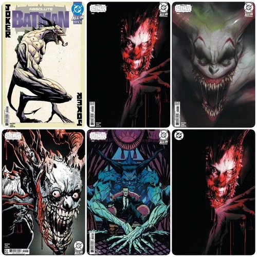 ABSOLUTE BATMAN #15 **COVER SELECT** REGS & [1:25][1:50] PRE-SALE 12/10/25