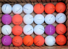 24 AAAAA / AAAA Pre-2026 TaylorMade Kalea Golf Balls - Mix of Matte and Glossy