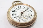 Vintage Hamilton Gold Filled Pocket Watch Hand-Wind For Parts