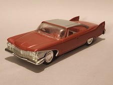Jo-han 1960 Plymouth Fury Ht 125 Scale Torsion Promo Car- Plum Red Metallic Ex