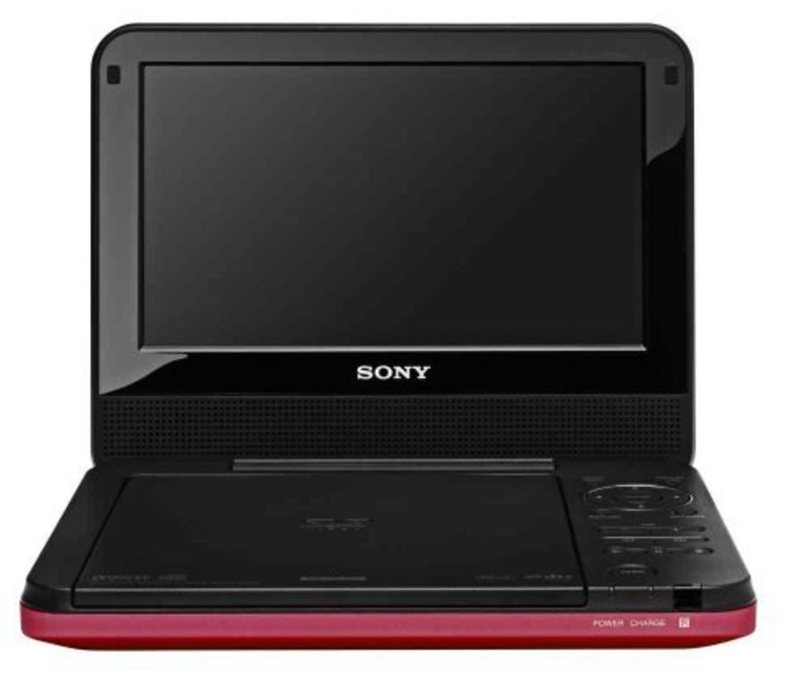 Sony DVPFX720 7-in Portable DVD Player - Region 2 - Red (DVP