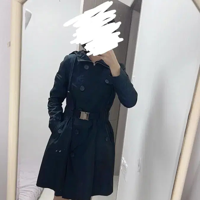 Moncler Women's Hooded Coat Dress, Size 0, Excellent Condition thumbnail 4